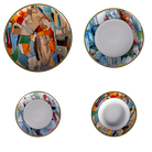 Premium dinnerware set, capturing the spiritual essence of horses and their representation of wisdom, honor, and strength.