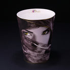 Artistic candle holder designed for premium soy candles and home decor.